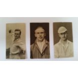 HILL, Famous Cricketers, complete, variation for No. 3, G to VG, 41