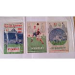 FOOTBALL, England home programmes, 1947-1963, inc. Scotland 1947, 1951, 1953, 1955, 1957, 1959;