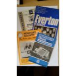 FOOTBALL, programmes for European matches, 1960s=80s, inc. Everton v Panathinaikos 1970/1 EC,