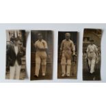 CRICKET, original press photographs, Australia v England 1920's individual full length images