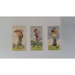 CHURCHMANS, Prominent Golfers, complete, standard, EX, 50