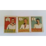 FOOTBALL, stickers, Spanish players, Nos. 1-23, inc. Barcelona (Nogues), Real Madrid (Quincoces,