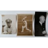 CRICKET, press photographs, Australia v England 1932-33, Individual images of the following players: