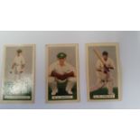 HOADLEY, Test Cricketers (1938), Nos. 4, 10, 13, 21, 30, 33 & 37, creased (1), FR to VG, 7