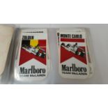MOTOR RACING, Marlboro 1978 Grand Prix stickers (racing circuits), complete, 3 x 5.5, EX, 17