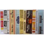 CIGARETTE PACKETS, selection of unused tobacco packet labels (mainly ARTB), inc. Redford, Players,