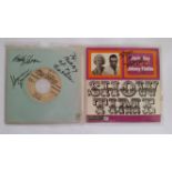 POP MUSIC, signed 45rpm singles, Doris Day Showtime, The Coasters Yakety Yak (three signatures to