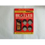 POP MUSIC, signed booklet by Paul McCartney & Linda McCartney, The Beatles at Carnegie Hall, to