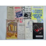 THEATRE, Hanley programmes, late 1930's onwards, mainly Theatre Royal, G to EX, 235*