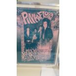 POP MUSIC, Pink Floyd, colour print of an early concert poster, signed to lower white border by