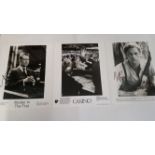 CINEMA, signed promotional photos, Gary Oldman (Murder in the First), Sharon Stone (Casino), Brad