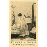 FRANKS & SONS, Boudoir Studies, printed and plain backs, VG, 2