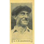PHILLIPS, Test Cricketers 1932-1933, Australian issue, with brand, creased (6), P (2) to VG, 38*