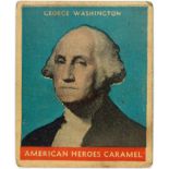 UNITED STATES CARAMEL, Presidents, Washington (corner knocks), Adams & Taylor, large, G to VG, 3