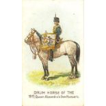 WILLS, Drum Horses, complete, United Service, G to VG, 32