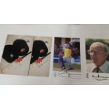 CRICKET, signed photocards, inc. Sir Don Bradman, Chris Rogers etc., VG to EX, 4