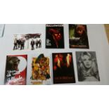 CINEMA, signed photocards, inc. Denzel Washington, Johnny Depp, John Landis, Harvey Keitel,