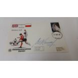 FOOTBALL, signed commemorative cover by Alf Ramsey, celebrating England v Poland World Cup match,