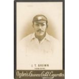 OGDENS, Guinea Gold (cricket), mixed series, FR to VG, 36*