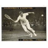 CHURCHMANS, Lawn Tennis, complete, large, VG to EX, 12