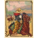 WEBER BAKING CO., odds, inc. The Cowboy, Flags & History in Colours, mixed sizes, G to VG, 3