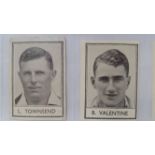 BARRATT, Famous Cricketers (1937), medium, unnumbered, G to VG, 11