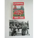 FOOTBALL, selection, inc. hardback edition Liverpool A Complete Record 1892-1986 by Breedons (with