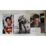 CINEMA, signed selection, inc. photographs (8 x 10), Tom Cruise in Top Gun (hurried) & Dean Cain