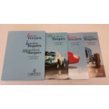 MOTOR RACING, set of three Christie's catalogues, Famous Ferraris, Beautiful Bugattis &