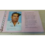 ESSO, Album of Cricket Stars (1964), Famous Indian Cricketers, complete subset of 22 (laid down in