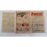 FOOTBALL, programmes, 1940s-1960s, inc. Manchester City (9), 1947-1950; Fulham v Bolton 1960/1,