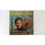 POP MUSIC, signed LP by Dudley Moore, The Genuine Dud, signed to front cover, record present, G