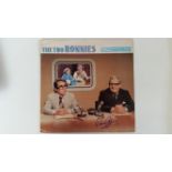 TELEVISION, The Two Ronnie's, signed LP by Ronnie Barker & Ronnie Corbett, eponymous issue, signed