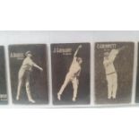 AUSTRALIAN LICORICE, Australian (not English) Cricketers (1930), complete, Australian issue, about G