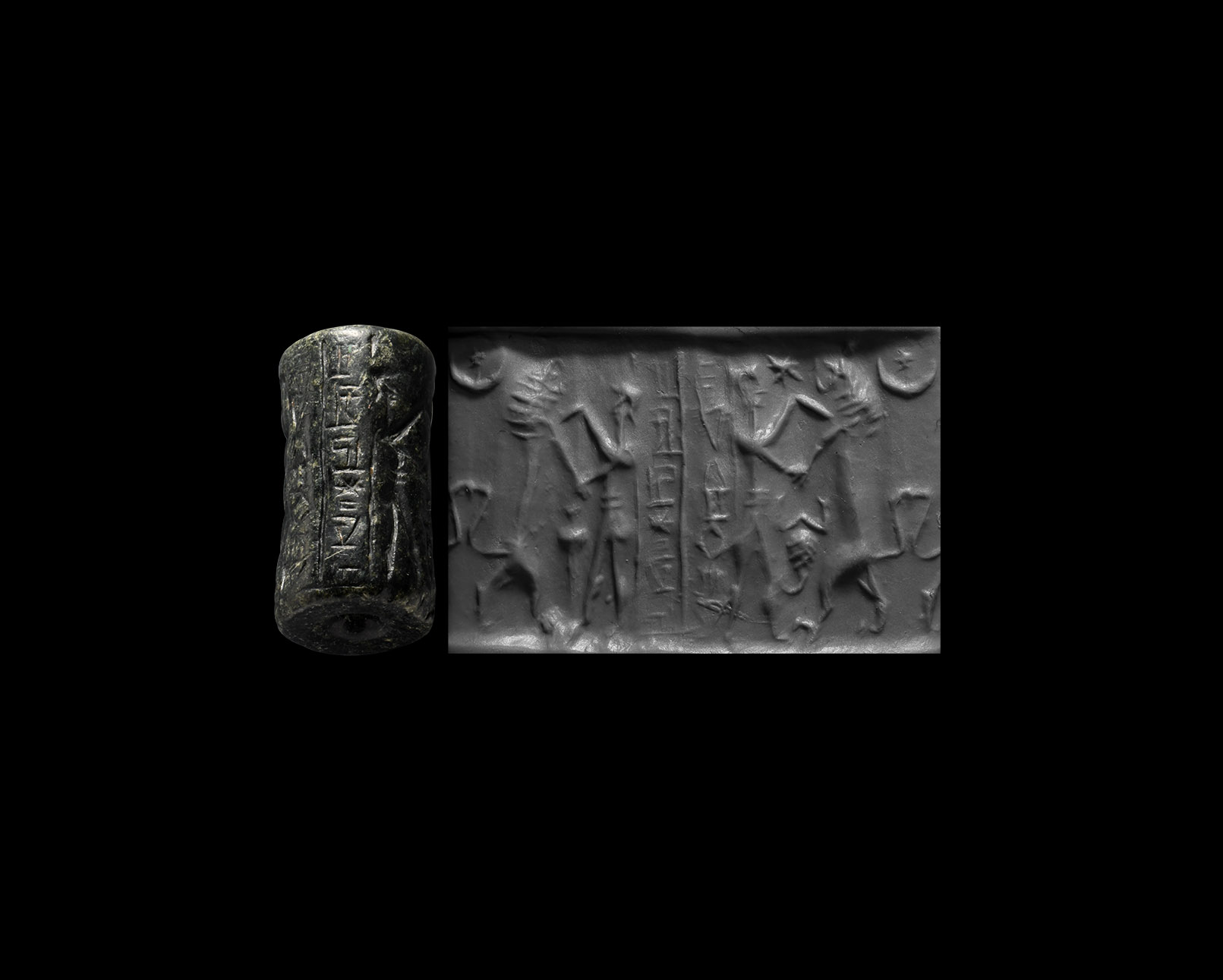 Cylinder Seal with Combat Scene