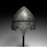 Greek Highly Tinned Chalcidian Helmet