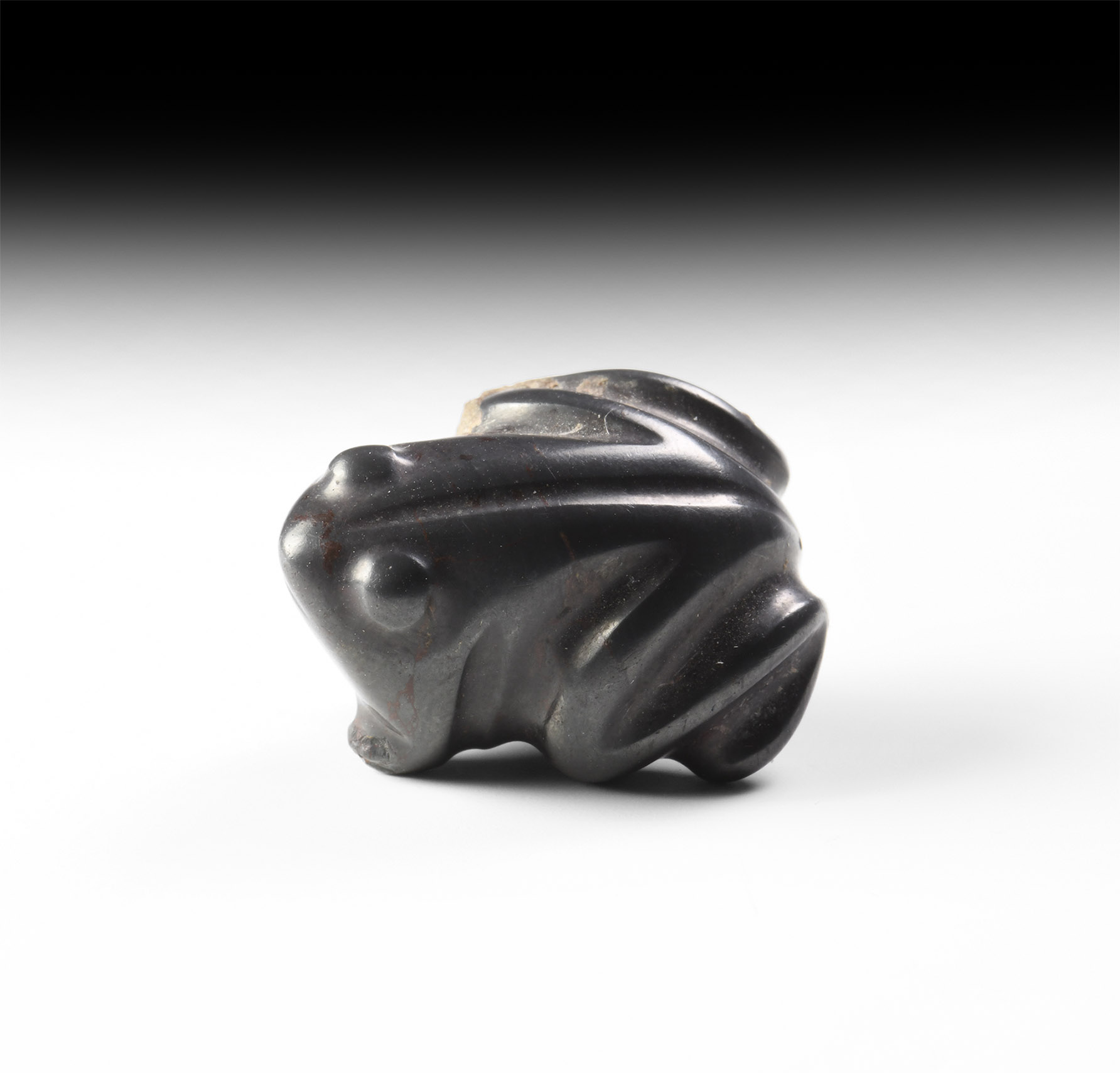 Haematite Frog Weight