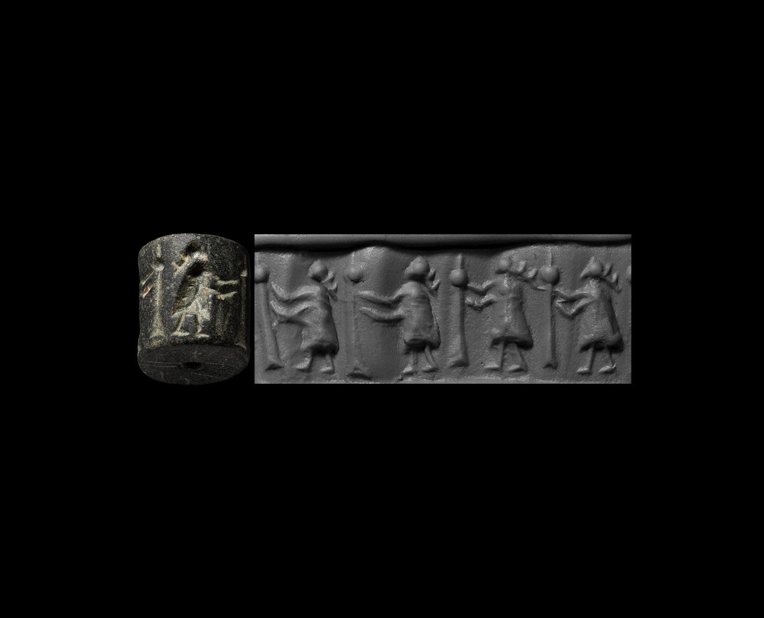 Jemdet Nasr Type Cylinder Seal with Females