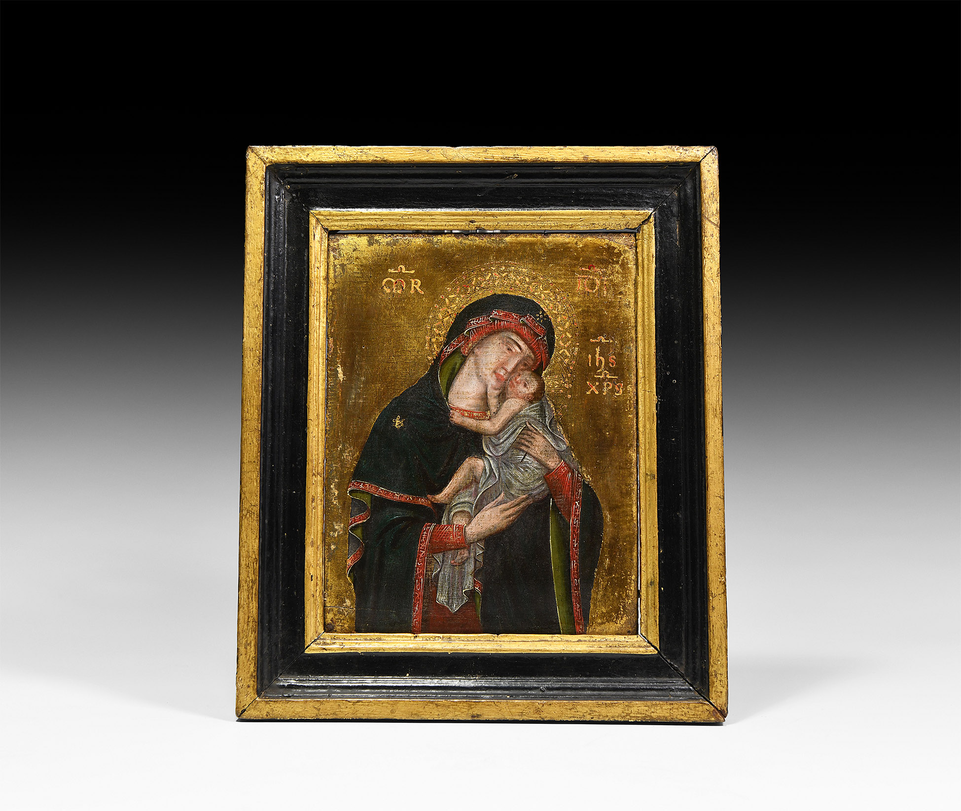 Greek Icon of Cambria Madonna and Child