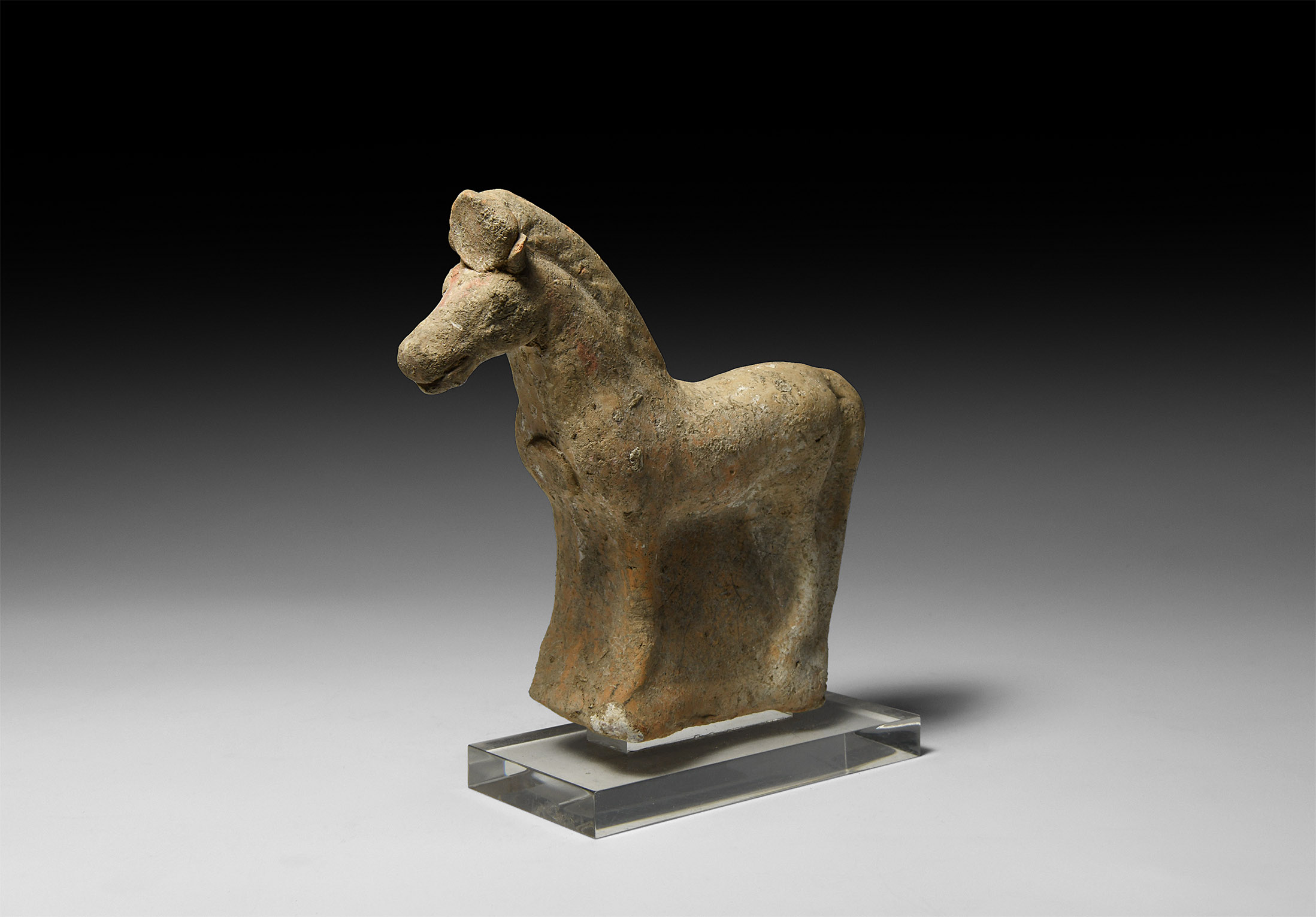 Greek Terracotta Model of a Horse