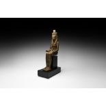 Egyptian Seated Nehemet-aui Statuette