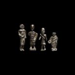 Danubian Silver Votive Statuette Collection