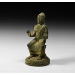 South East Asian Seated Buddha Figure