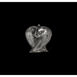 Achaemenid Silver Duck Pendant