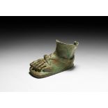 Roman Sandalled Statue Foot