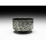 Elymaean Hellenistic Silver Bowl with Animals