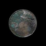 Large Roman Bronze Mirror