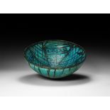 Kushan Blue-Glazed Bowl