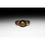 Late Roman Decorated Bracelet with Secret Compartment