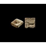 Indus Valley Mature Harappan Stamp Seal with Bull